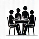 Icon representing group workshops